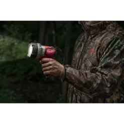 Milwaukee 2353-20-0850-20-48-11-2402 M12 12-Volt Lithium-Ion Cordless 750 Lumens TRUEVIEW LED Handheld Spotlight with M12 Compact Vacuum and 3.0 Ah Battery