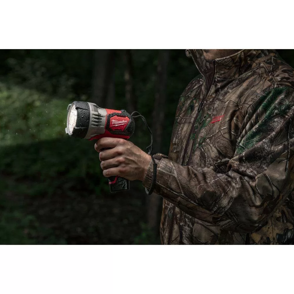 Milwaukee 2353-20-0850-20-48-11-2402 M12 12-Volt Lithium-Ion Cordless 750 Lumens TRUEVIEW LED Handheld Spotlight with M12 Compact Vacuum and 3.0 Ah Battery