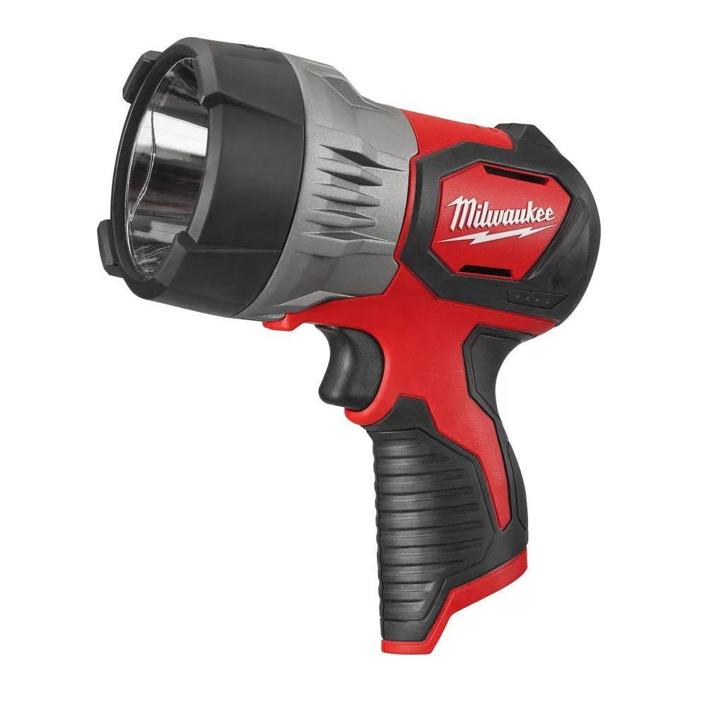 Milwaukee 2353-20-0850-20-48-11-2402 M12 12-Volt Lithium-Ion Cordless 750 Lumens TRUEVIEW LED Handheld Spotlight with M12 Compact Vacuum and 3.0 Ah Battery
