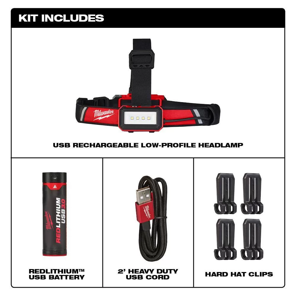 Milwaukee 2114-21-2115-21 550 Lumens LED REDLITHIUM
