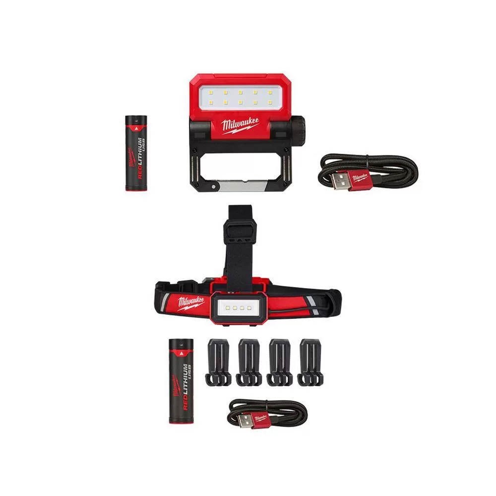 Milwaukee 2114-21-2115-21 550 Lumens LED REDLITHIUM