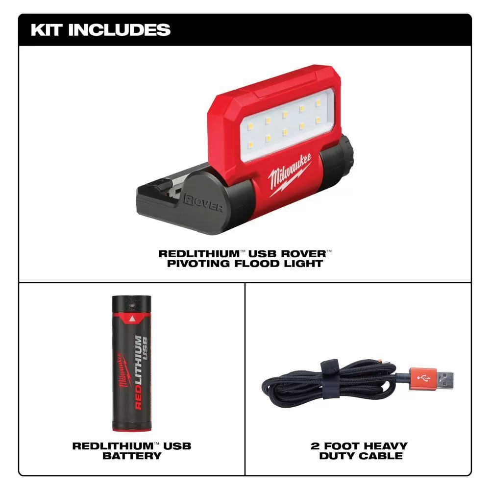 Milwaukee 2114-21-2115-21 550 Lumens LED REDLITHIUM