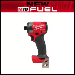 Milwaukee 2953-20 M18 FUEL 18V Lithium-Ion Brushless Cordless 1/4 in. Hex Impact Driver (Tool-Only)