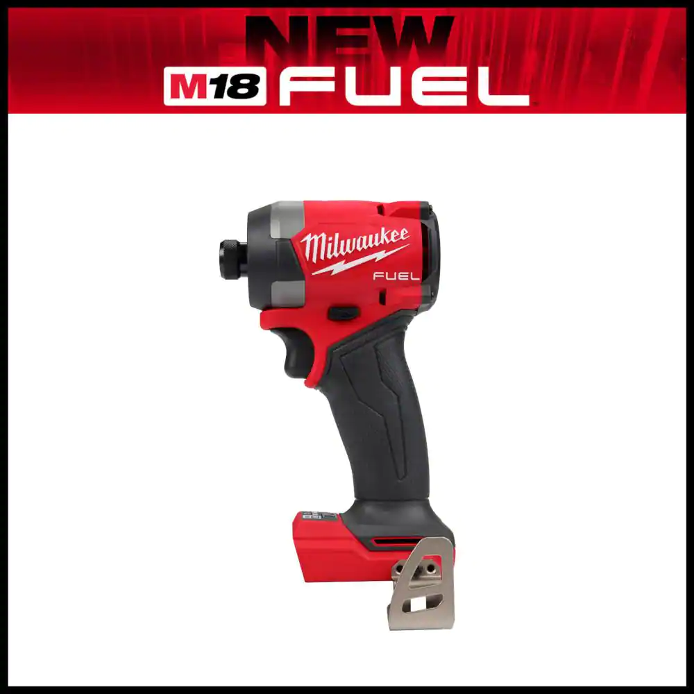 Milwaukee 2953-20 M18 FUEL 18V Lithium-Ion Brushless Cordless 1/4 in. Hex Impact Driver (Tool-Only)