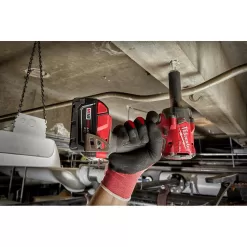 Milwaukee 2854-20-2855-20 M18 FUEL Gen-2 18V Lithium-Ion Brushless Cordless 3/8 in. & 1/2 in. Compact Impact Wrench with Friction Ring(2-Tool)