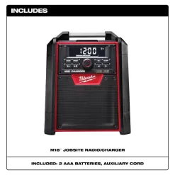 Milwaukee 2792-20 M18 Lithium-Ion Cordless Jobsite Radio/Charger