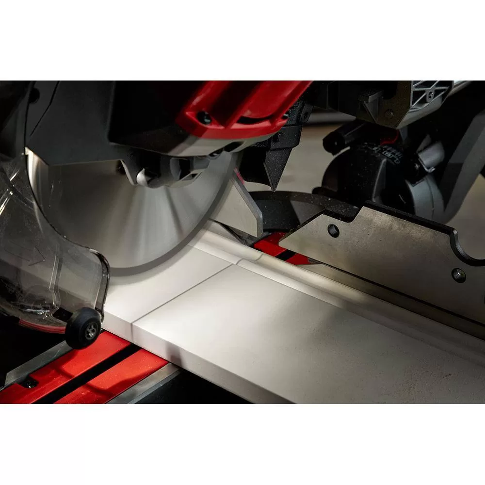 Milwaukee 2733-20-48-08-0551 M18 FUEL 18V Lithium-Ion Brushless Cordless 7-1/4 in. Dual Bevel Sliding Compound Miter Saw with Stand (Tool-Only)