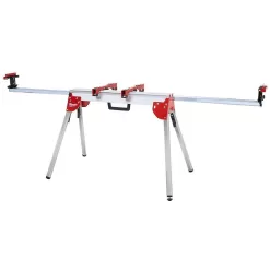 Milwaukee 2733-20-48-08-0551 M18 FUEL 18V Lithium-Ion Brushless Cordless 7-1/4 in. Dual Bevel Sliding Compound Miter Saw with Stand (Tool-Only)