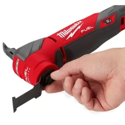 Milwaukee 2836-21-49-10-9113 M18 FUEL 18V Lithium-Ion Cordless Brushless Oscillating Multi-Tool Kit W/ Multi-Tool Blade Kit (9-Piece)