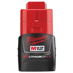 Milwaukee 2429-20-48-11-2420 M12 12-Volt Lithium-Ion Cordless Sub-Compact Band Saw W/ M12 2.0Ah Battery