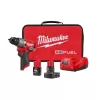 Milwaukee 3403-22 M12 FUEL 12V Lithium-Ion Brushless Cordless 1/2 in. Drill Driver Kit with 4.0Ah and 2.0Ah Battery and Soft Case