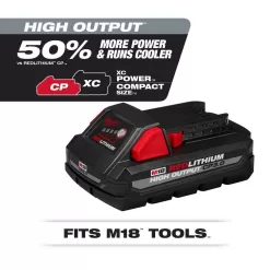 Milwaukee 48-11-1835S-48-11-1835S M18 18-Volt Lithium-Ion HIGH OUTPUT XC 8.0 Ah and 3 Ah Battery (4-Pack)