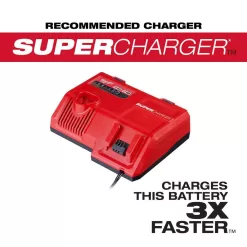 Milwaukee 48-11-1835S-48-11-1835S M18 18-Volt Lithium-Ion HIGH OUTPUT XC 8.0 Ah and 3 Ah Battery (4-Pack)