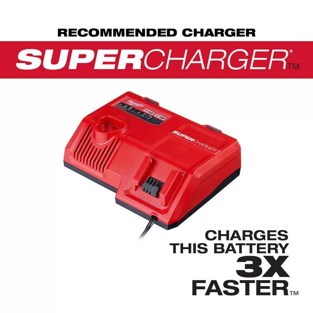 Milwaukee 48-11-1862-48-11-1862 M18 18-Volt Lithium-Ion High Output 6.0Ah Battery Pack (4-Pack)
