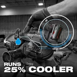 Milwaukee 48-11-2450-48-11-2450-48-11-2450 M12 12-Volt Lithium-Ion XC High Output 5 Ah Battery (3-Pack)
