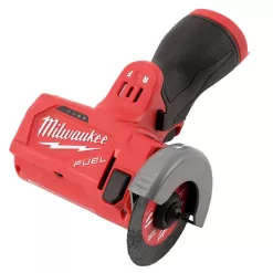 Milwaukee 48-11-2452S-2522-20 M12 12-Volt Lithium-Ion XC High Output 5.0 Ah Battery Pack W/High Output 2.5 Ah Battery Pack + 3 in. Cut Off Saw