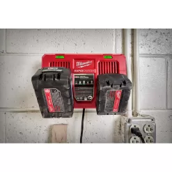 Milwaukee 48-59-1802 M18 18-Volt Lithium-Ion Dual Bay Rapid Battery Charger