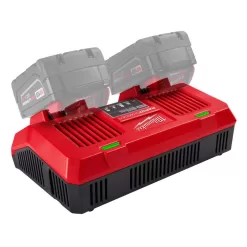 Milwaukee 48-59-1802 M18 18-Volt Lithium-Ion Dual Bay Rapid Battery Charger