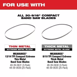Milwaukee 2416-21XC-2529-20 M12 FUEL 12V Lithium-Ion Brushless Cordless 5/8 in. SDS-Plus Rotary Hammer Kit with M12 FUEL Compact Band Saw