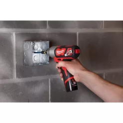 Milwaukee 2494-22 M12 12V Lithium-Ion Cordless Drill Driver/Impact Driver Combo Kit w/ Two 1.5Ah Batteries, Charger Tool Bag (2-Tool)