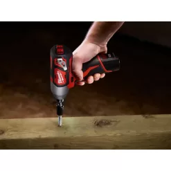 Milwaukee 2494-22 M12 12V Lithium-Ion Cordless Drill Driver/Impact Driver Combo Kit w/ Two 1.5Ah Batteries, Charger Tool Bag (2-Tool)