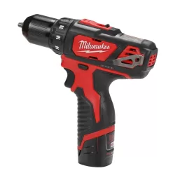 Milwaukee 2498-23 M12 12V Lithium-Ion Cordless Combo Tool Kit (3-Tool) w/(2) 1.5Ah Batteries, (1) Charger, (1) Tool Bag