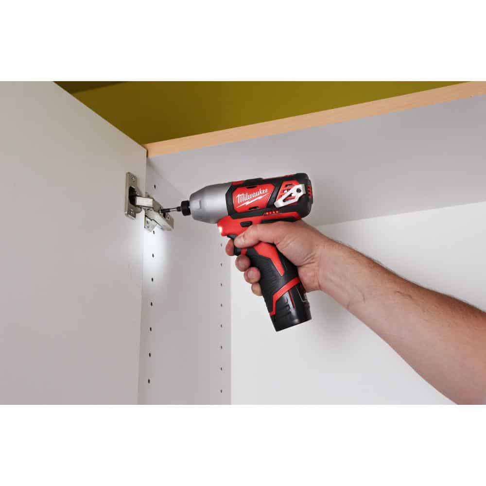 Milwaukee M12 12V Lithium-Ion Cordless Combo Kit (3-Tool) with Rotary Tool - Image 5