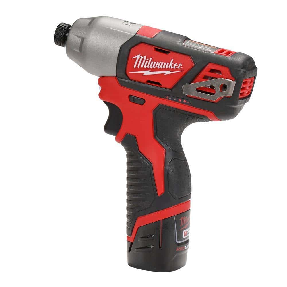 Milwaukee M12 12V Lithium-Ion Cordless Combo Kit (3-Tool) with Rotary Tool - Image 12