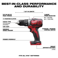 Milwaukee 2695-27S-48-11-1837 M18 18V Lithium-Ion Cordless Combo Tool Kit (7-Tool) with (4) 3.0 Ah Batteries, Charger and Tool Bag