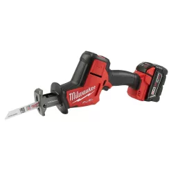 Milwaukee 2719-21-48-11-1850 M18 FUEL 18V Lithium-Ion Brushless Cordless HACKZALL Reciprocating Saw Kit W/ M18 5.0Ah Battery