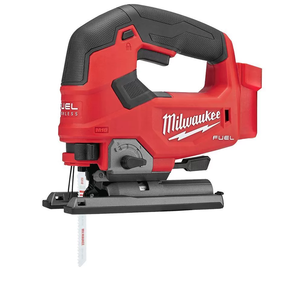 Milwaukee 2723-20-2737-20 M18 FUEL 18V Lithium-Ion Brushless Cordless Compact Router and Jig Saw 2-Tool Set (Tool-Only)
