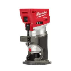 Milwaukee 2723-20-48-11-1850 M18 FUEL 18V Lithium-Ion Brushless Cordless Compact Router with M18 5.0 Ah Battery
