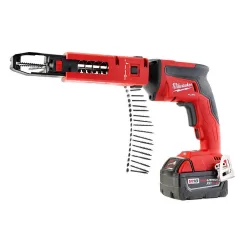 Milwaukee 2866-22-49-20-0001 M18 FUEL 18V Lithium-Ion Brushless Cordless Drywall Screw Gun XC Kit with Collated Screw Gun Attachment