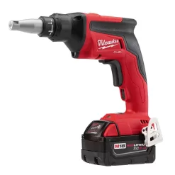 Milwaukee 2866-22-49-20-0001 M18 FUEL 18V Lithium-Ion Brushless Cordless Drywall Screw Gun XC Kit with Collated Screw Gun Attachment