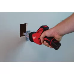 Milwaukee 2420-21-48-11-2411 M12 12V Lithium-Ion Cordless Hackzall Reciprocating Saw Kit with Free M12 Compact Battery (2-Pack)