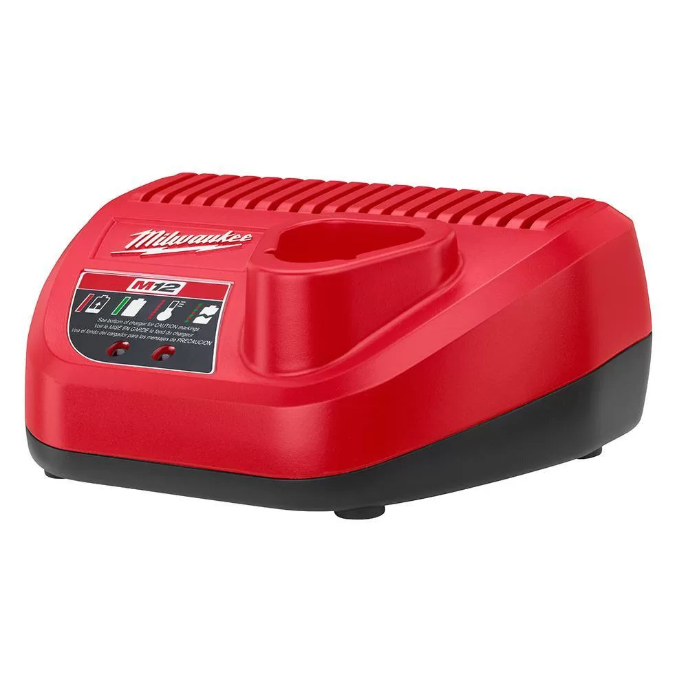 Milwaukee 2420-21-48-11-2411 M12 12V Lithium-Ion Cordless Hackzall Reciprocating Saw Kit with Free M12 Compact Battery (2-Pack)