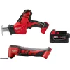 Milwaukee 2625-20-2626-20-48-11-1850 M18 18V Lithium-Ion Cordless HACKZALL Reciprocating Saw with Multi-Tool and 5.0 Ah Battery