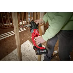 Milwaukee 2807-20-2719-20 M18 FUEL GEN II 18-Volt Lithium-Ion Brushless Cordless 1/2 in. Hole Hawg Right Angle Drill with M18 FUEL Hackzall
