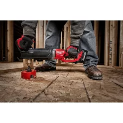 Milwaukee 2809-20-2719-20 M18 FUEL 18-Volt Lithium-Ion Brushless Cordless GEN 2 Super Hawg 1/2 in. Right Angle Drill with M18 FUEL Hackzall