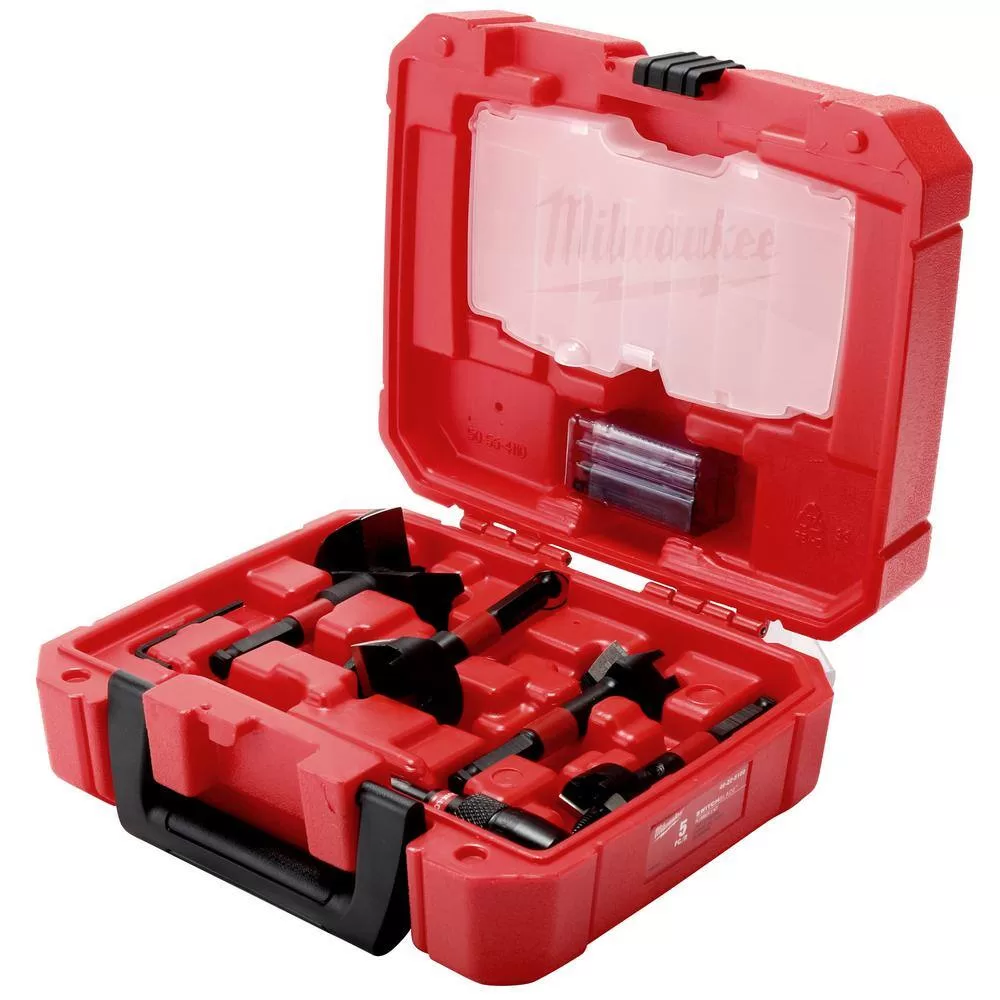 Milwaukee 49-22-5100 SWITCHBLADE Plumbers Selfeed Bits Set (5-Piece)