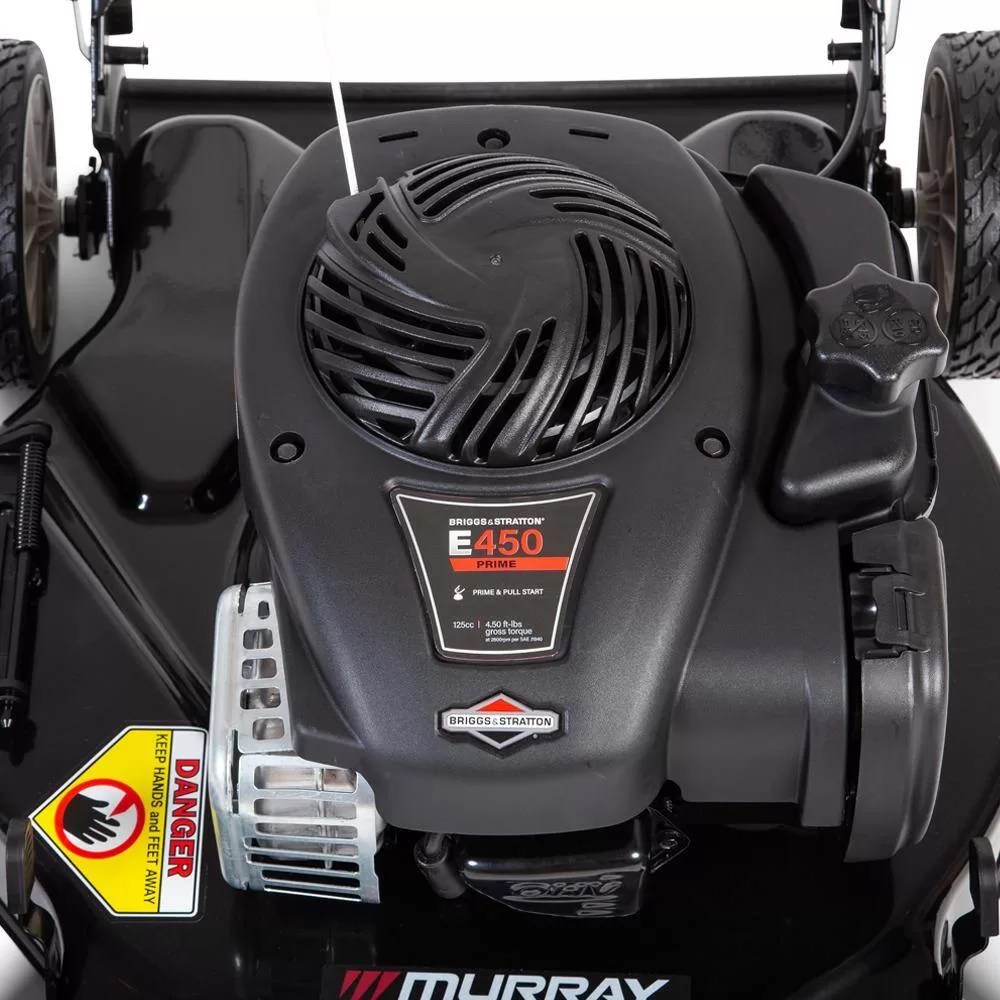 Murray MNA152506 20 in. 125 cc Briggs & Stratton Walk Behind Gas Push Lawn Mower with 4 Wheel
