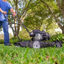 Murray MNA152506 20 in. 125 cc Briggs & Stratton Walk Behind Gas Push Lawn Mower with 4 Wheel