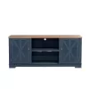 Festival 70 in. Navy Wood TV Stand for TVs up to 78 in.
