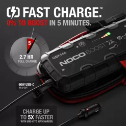 NOCO GBX155 Boost X 12-Volt 4250 Amp Lithium Jump Starter
