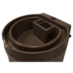 Rain Wizard RW65-OAK 65 Gal. Rain Barrel