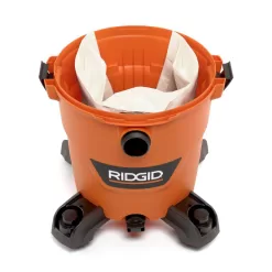 RIDGID HD1200C 12 Gallon 5.0 Peak HP NXT Wet/Dry Shop Vacuum with Filter, Locking Hose, Accessories and Wet Application Filter