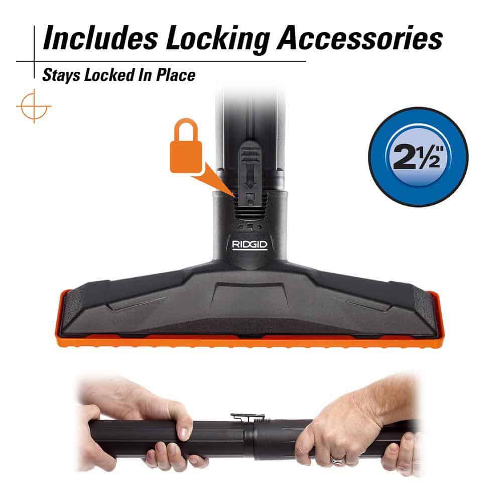 RIDGID HD1600 16 Gallon 6.5 Peak HP NXT Wet/Dry Shop Vacuum - Image 12