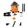 RIDGID HD1640B 16 Gallon 5.0 Peak HP NXT Wet/Dry Shop Vacuum with Standard Filter, Locking Hose, Diffuser and Five Accessories