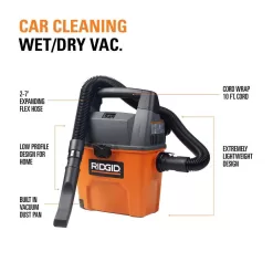 RIDGID 3.5 Peak HP Wet/Dry Shop Vacuum