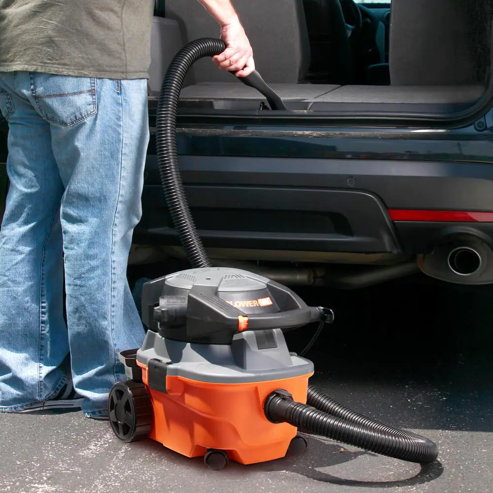 RIDGID WD4080 4 Gallon 6.0-Peak HP Wet/Dry Shop Vacuum with Detachable Blower, Fine Dust Filter, Hose and Accessories - Image 2